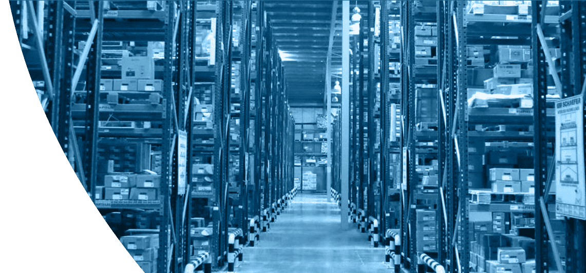 MCB Jafza warehouse, high-bay racking