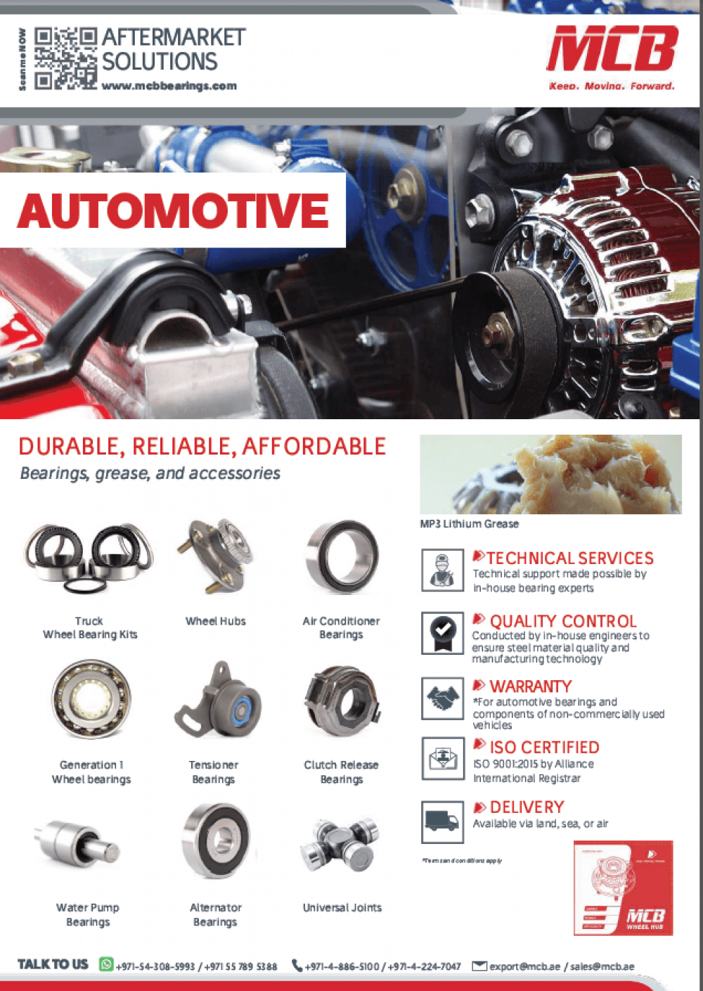 MCB Automotive Range Flyer