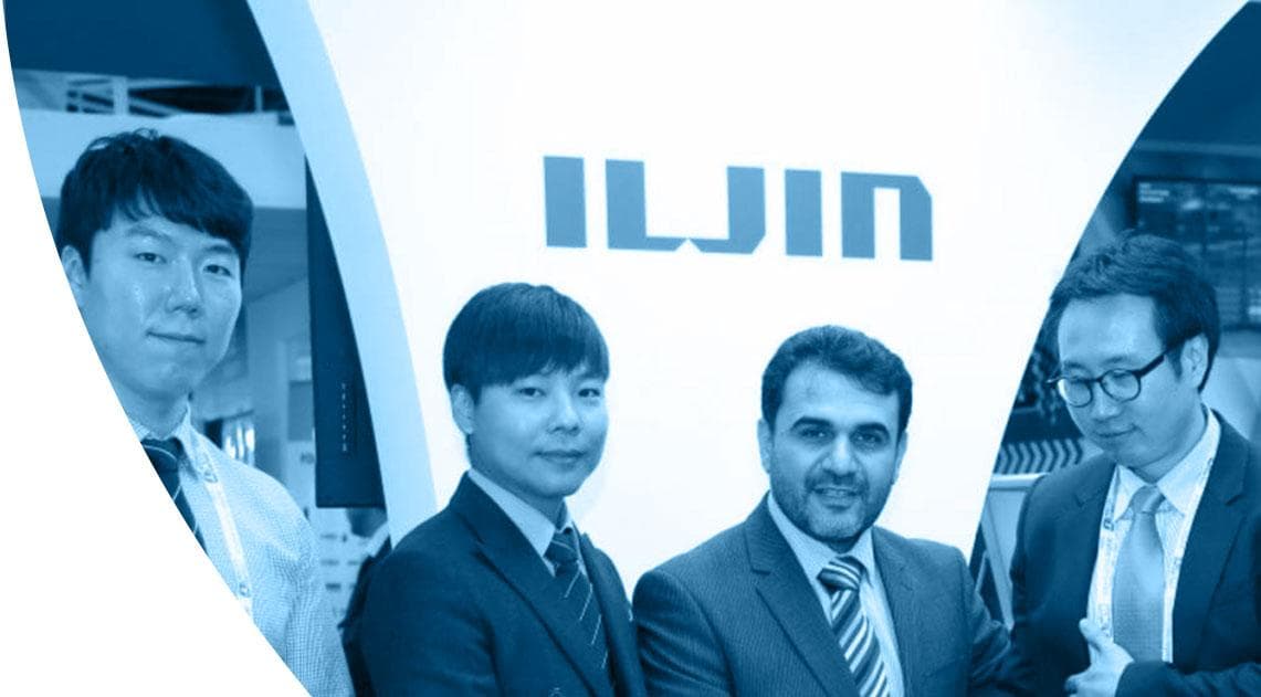 MCB team at an industry exhibition